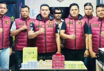 Polres Oku Timur Amankan 118 Kosmetik Tanpa Izin Alias Ilegal