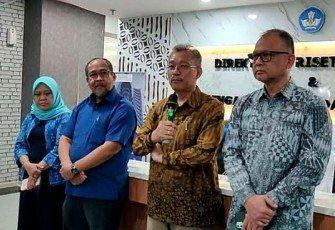 Sekretaris Jenderal Kemendikti Saintek Togar M Simatupang di Jakarta, Selasa (21/01).
