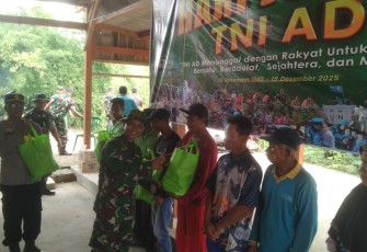Kodim 0803/Madiun Gelar Karya Bakti di Pilangkenceng Sambut Hari Juang TNI AD 2025