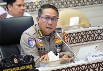 Kabag Ops Korlantas Polri Kombes Pol Aries Syahbudin