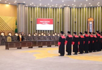  Ketua Mahkamah Agung Imbau Para Pimpinan Pengadilan Tingkatkan Keteladanan 