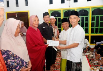 Sekda Kaur Safari Ramadan di Semidang Gumay