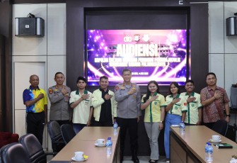 Kapolda Kalteng Terima Audiensi Pemuda Katolik Cabang Palangka Raya