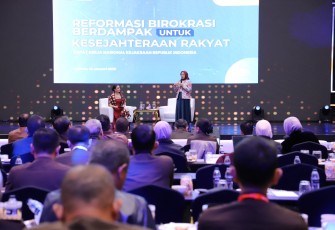 Menteri Pendayagunaan Aparatur Negara dan Reformasi Birokrasi (PANRB) Rini Widyantini menyampaikan Kejaksaan RI berperan penting dalam Upaya Transformasi Super Prioritas Rencana Pembangunan Jangka Panjang Nasional (RPJPN) 2025-2045