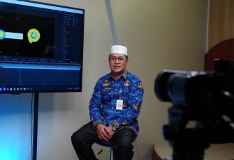 Dinas Komunikasi dan Informatika (Diskominfo) Kabupaten Natuna, resmi meluncurkan salah satu studio podcast