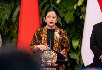 Ketua DPR RI Puan Maharani menerima kunjungan Ketua Komite Nasional Majelis Permusyawaratan Politik Rakyat Tiongkok (CPPCC), H.E. Wang Huning di Gedung DPR RI