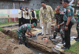 Kodim 0806/Trenggalek dan BRI Renovasi TK Kartika