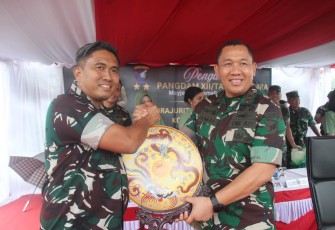 Danrem 121/ABW Damping Pangdam XII/TPR Kunjungi Kodim 1201/Singkawang