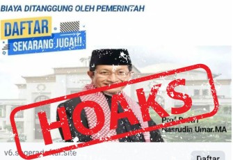 Hoaks Loker Petugas Haji