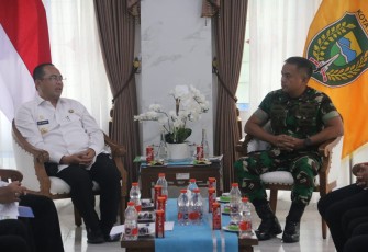 Dandim Madiun Gelar Rapat Koordinasi Swasembada Pangan Bersama Pj Wali Kota Madiun