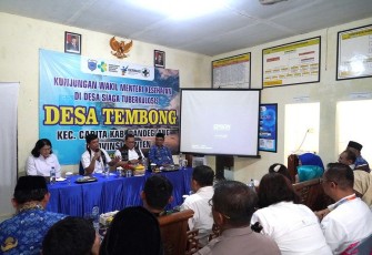 Wakil Menteri Kesehatan RI saat melakukan kunjungan kerja ke Provinsi Banten