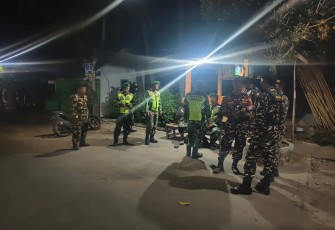 Koramil 0803-10/Pilangkenceng dan Banser Perkuat Sinergi Dengan Patroli