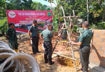 Kodim 0315/Tanjungpinang Bangun 3 Titik TMAB di Tanjungpinang dan Bintan