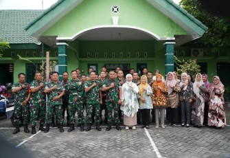 Dandim 0803/Madiun Letkol Kav Widhi Bayu Sudibyo Pamitan ke Jajaran Koramil