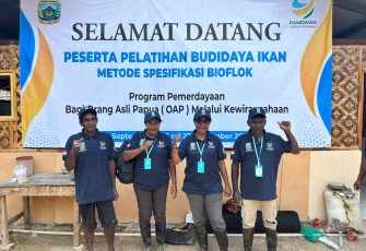 PYCH Mimika Provinsi Papua Tengah saat mengikuti pelatihan di Kabupaten Subang, Jawa Barat 