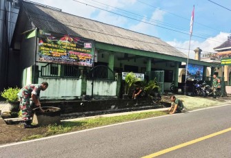 Kerja bakti bersihkan pangkalan