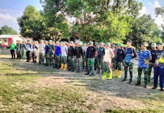 Apel pagi satgas TMMD Kodim Takalar 