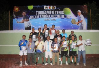 Turnamen tenis lapangan Kodim Trenggalek 