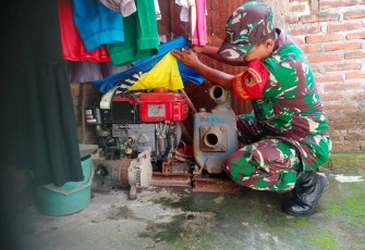 Pengecekan alsintan petani wilayah desa binaan 