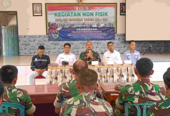 Dansatgas TMMD ke 126 Kodim Pacitan Letkol Arh Imam Musahirul