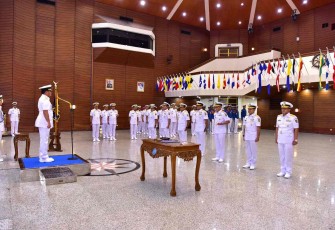 Kasal Laksamana TNI Muhammad Ali memimpin Sertijab pejabat strategis TNI AL di Jakarta 