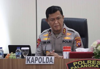 Kapolda Kalteng Irjen Pol Iwan Kurniawan 