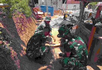 Pembuatan rangkaian besi pengecoran 