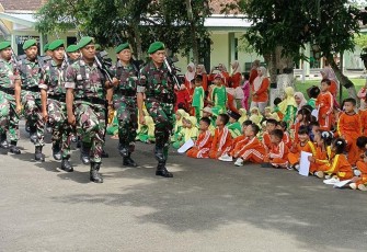 Outing class sekolah wilayah desa binaan 