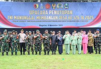 Penutupan TMMD ke 126 Kodim 0804/Magetan 