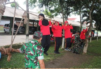Wasbang pelajar di Makodim Trenggalek 