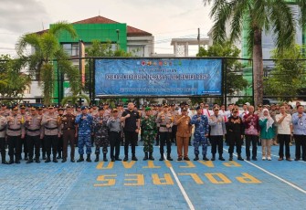 Apel Pasukan Operasi Lilin Tahun 2025 Kabupaten Pacitan 