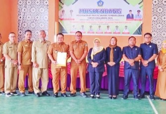 Anggota DPRD Kabupaten Bintan Hadiri Kegiatan Musrembang Kecamatan Telok Sebong