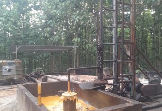 Sumur tua Semanggi 62 di kecamatan Jepon kabupaten Blora yang dikelola PT BPE