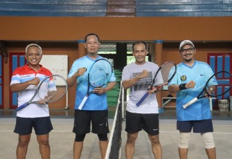 Foto Bersama usai olahraga