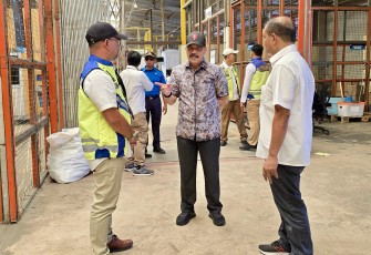 Deputi V BP Batam saat Tinjau Progres Bandara Hang Nadim