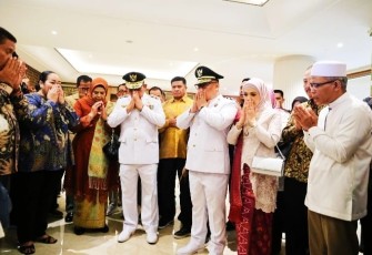 Ansar-Nyanyang Gelar Doa Bersama Sebelum Dilantik