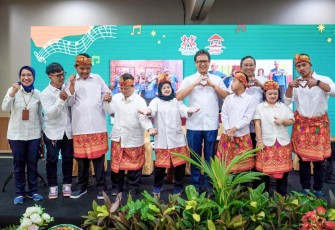 Menkes Budi Gunadi Sadikin peringati Hari Down Syndrome Sedunia 2025 di RSAB Harapan Kita, Jakarta, Kamis (15/5)