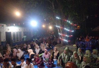Desa Trimo Rejo Gelar Gebyar Sholawat Meriahkan Malam HUT Ke-80 RI