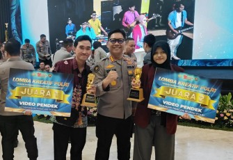Dua peserta asal Kalimantan Tengah berhasil meraih Juara 1 dan Juara 2 dalam lomba video pendek bertema ketahanan pangan dan gerakan pangan murah Polri.