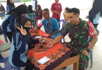 Pengecekan kesehatan gratis Kodim 0801/Pacitan 