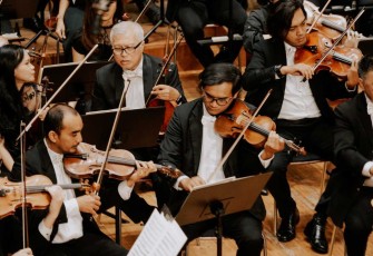 Perhelatan orkestra di Jakarta, Sabtu (15/2)
