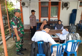 Pendampingan penyaluran bantuan pangan warga binaan 