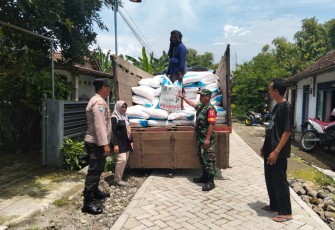 Penyaluran pupuk bersubsidi di wilayah desa binaan 