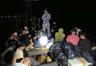 PMI Non Prosedural di perairan Kab Batubara Sumatera Utara 