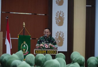 Dandim 0803/Madiun Letkol Kav Widhi Bayu Sudibyo 