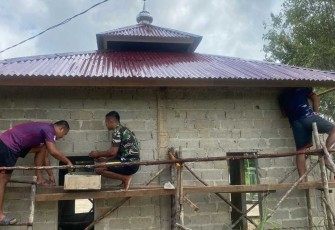 Percantik Musholla di Perbatasan 