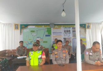 Pos PAM Mudik lebaran di wilayah Kabupaten Pacitan 