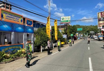 Pemantauan arus mudik lebaran di wilayah kabupaten Pacitan 