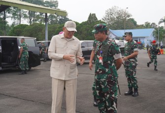 Danlanud Soewondo Mendukung Kelancaran Kegiatan Kunjungan Menhan RI ke Sumut 