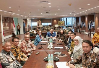 Wamenekraf Irene Umar mendukung program Kementerian Perumahan dan Kawasan Permukiman dalam menyediakan hunian subsidi bagi pejuang ekonomi kreatif, Wisma Mandiri 2, Jakarta, Selasa (25/03/2025).